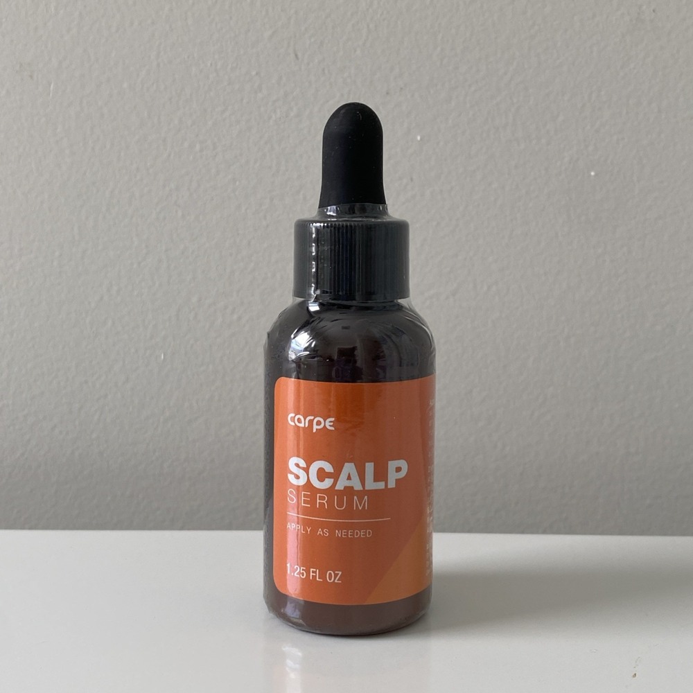 NEW Carpe Serum - Oil for Sweaty Scalps‎ w/ Argan Oil & Ginger Root, 1.25 Fl Oz